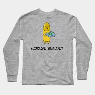 Funny drawing of a Lost Ball Long Sleeve T-Shirt